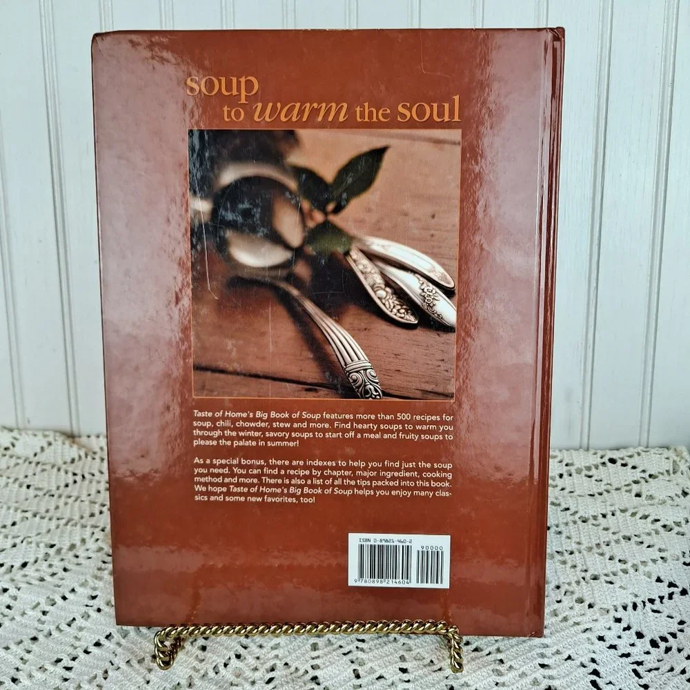 Big Book of Soup & New Ritz Gourmet Canvas Apron